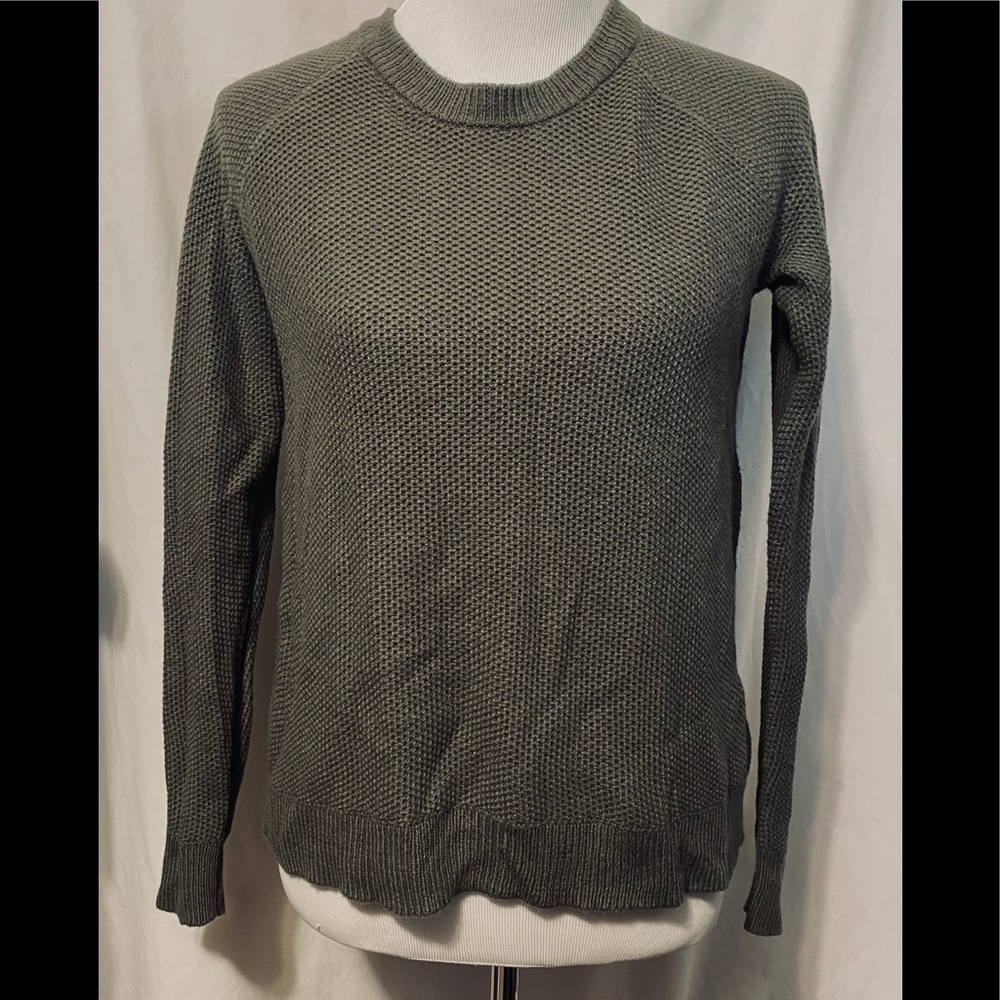 Madewell Cross-Back Province Textured Sweater